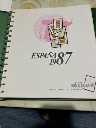 hojas efilcar 1987 y 1988