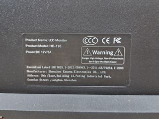 Monitor Prechen HD190 19" HDMI