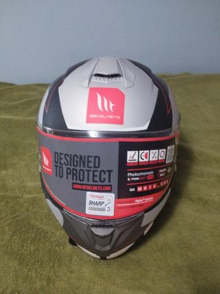 CASCO NUEVO DE MOTO MTHelmets Biger Targopro 