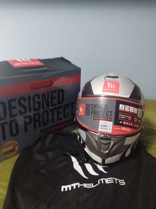CASCO NUEVO DE MOTO MTHelmets Biger Targopro 
