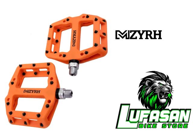 ☢️Pack Pedales plataforma planos naranja