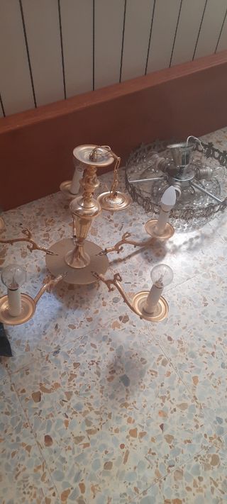 Lámparas antiguas 6€ cada una