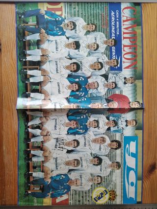 Póster Real Madrid 87 - 88