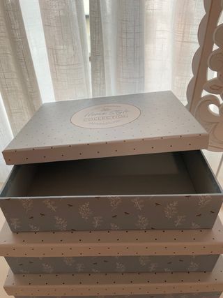 3 cajas decoración home style d'casa