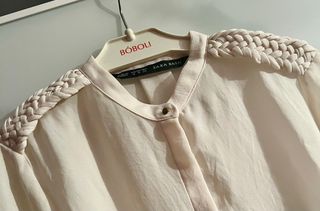 Camisa gasa Zara M. Nueva 