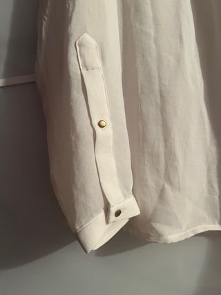 Camisa gasa Zara M. Nueva 
