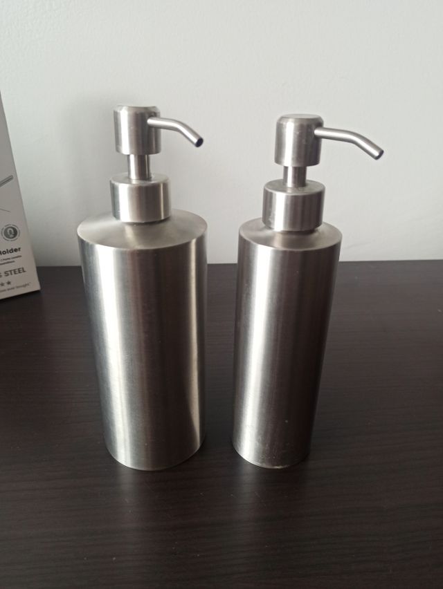 Set elementos cocina acero inoxidable