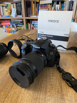 Cámara réflex digital Canon Eos 60D