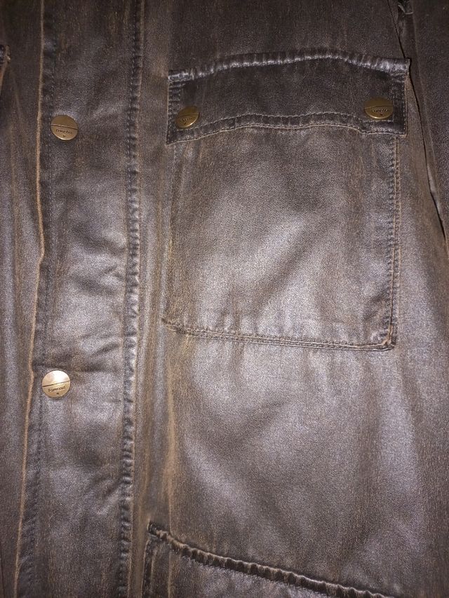 Cazadora hombre polipiel