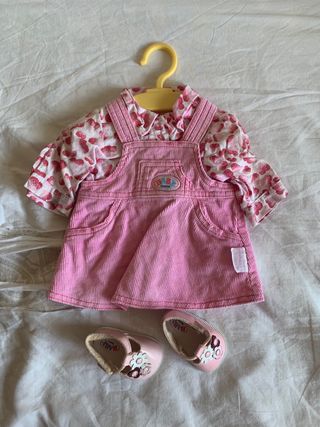 Muñeco Baby Born + ropa y accesorios