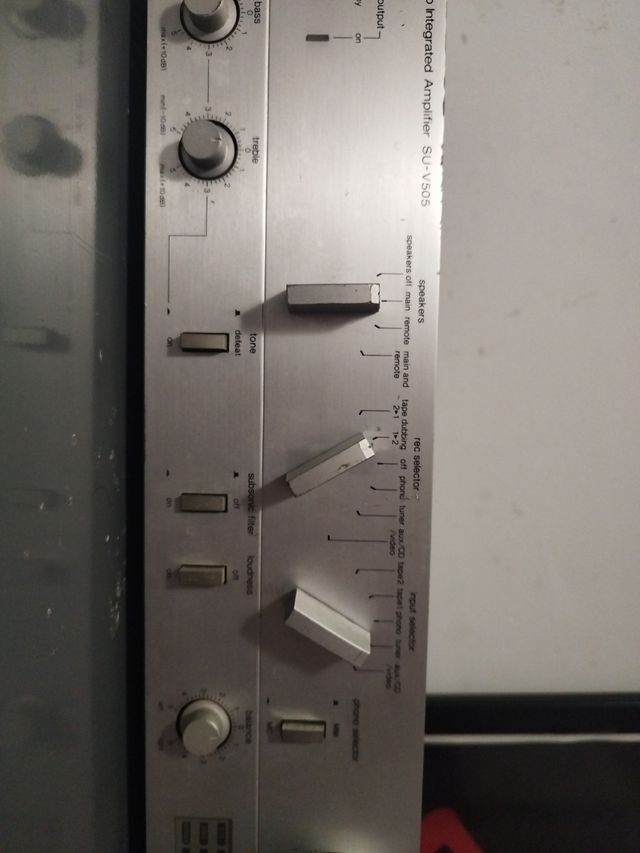 amplificador technics su-v505