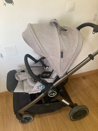 carro bebé silla y capazo