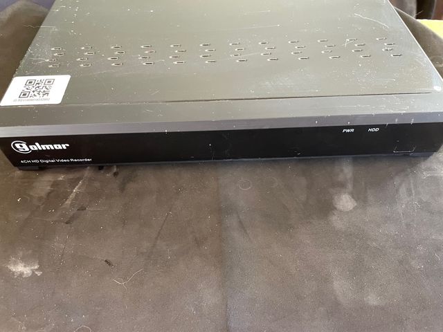 centralita grabador y camaras videovigilancia