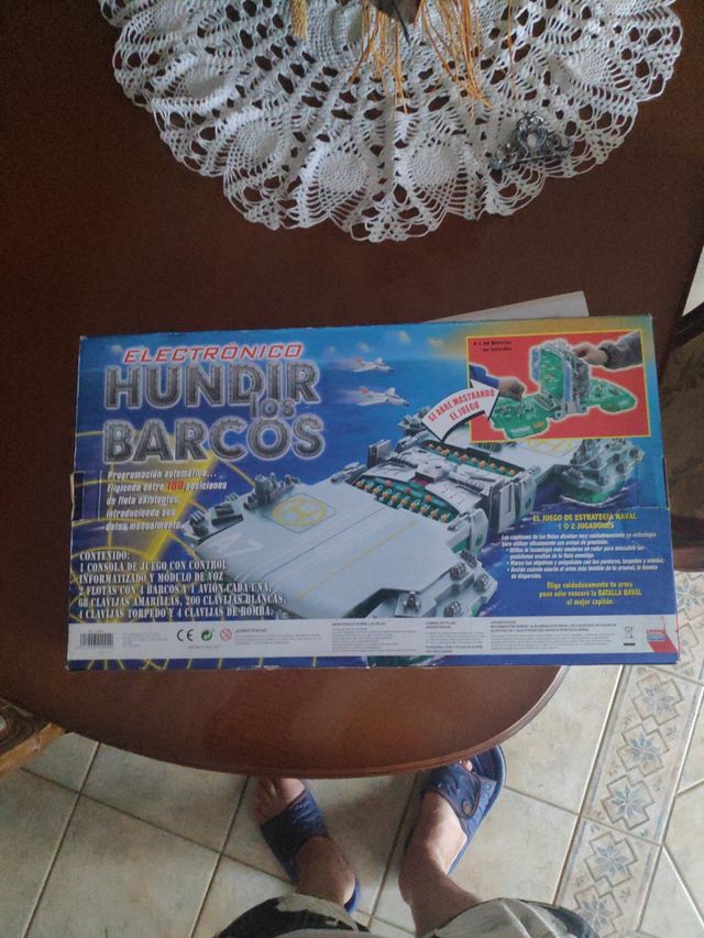 Juego electrónico, hundir los barcos