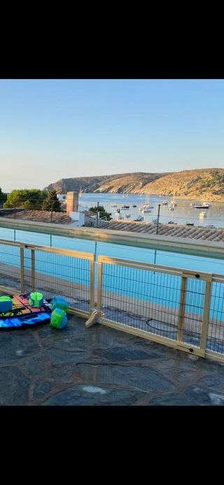 Vallas protección piscina/escaleras