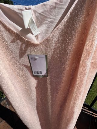 vestido lentejuelas rosa hm tallas grandes