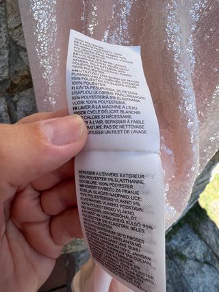 vestido lentejuelas rosa hm tallas grandes