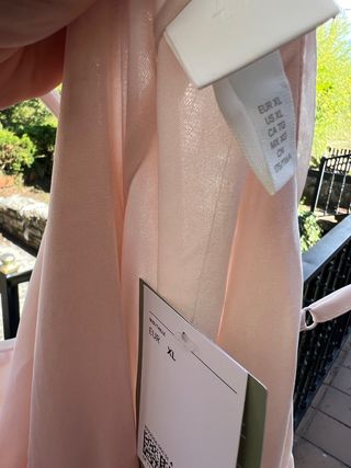 vestido lentejuelas rosa hm tallas grandes