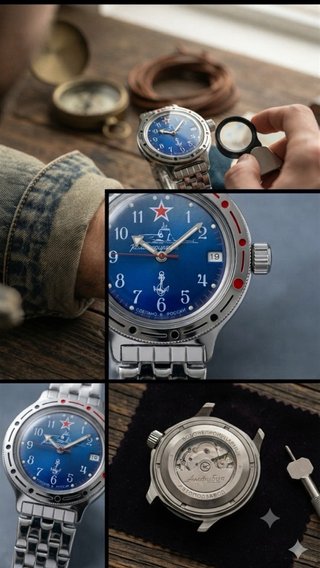 Reloj ruso Vostock Amphybia
