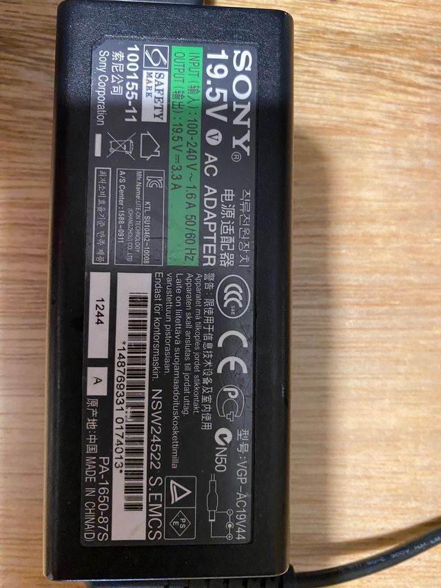 Cargador para portátil