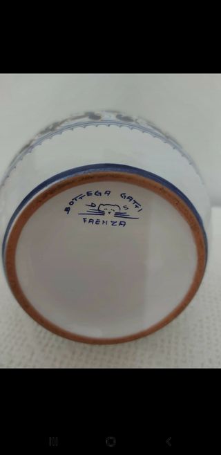 Vaso Bottega  Gatti  Faenza
