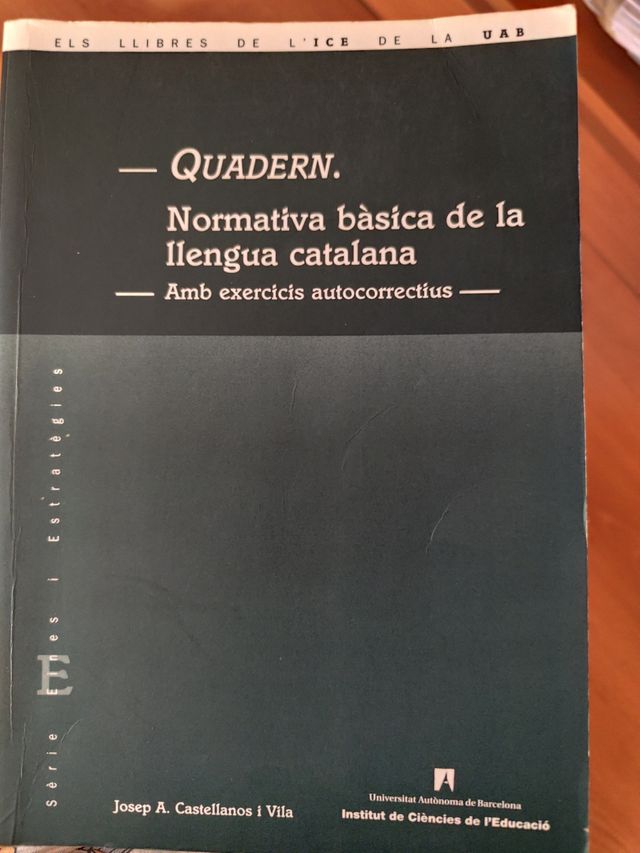 Normativa bàsica lengua catalana