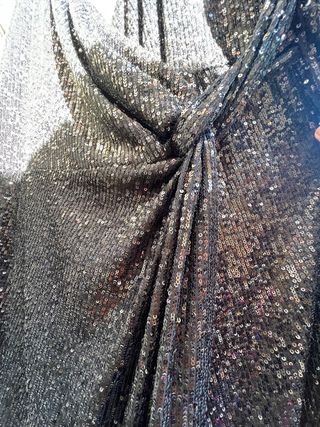 Vestido negro lentejuelas hm tallas grandes 