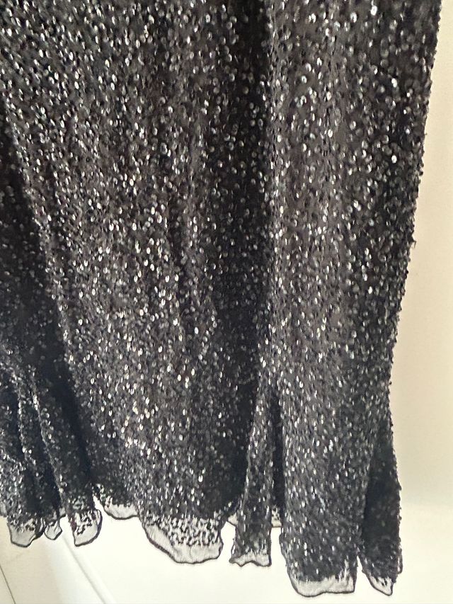 vestido de pedrería