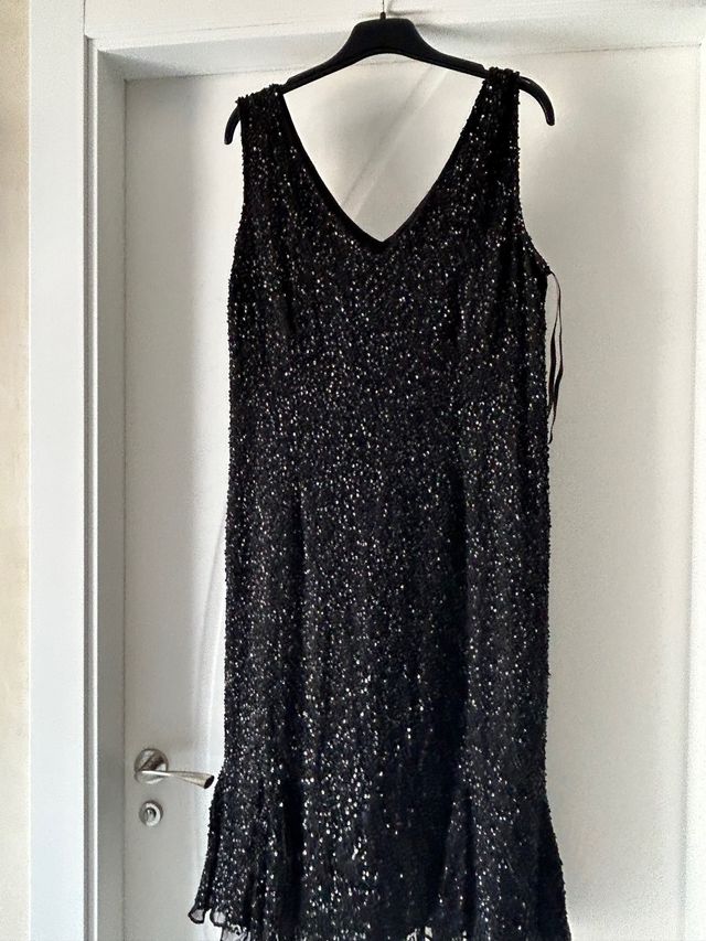 vestido de pedrería