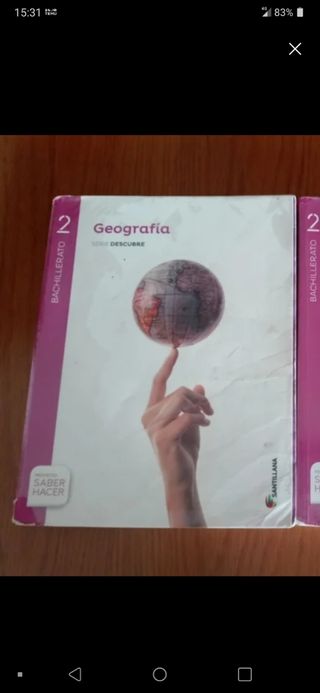 Libro Geografia  2 bachillerato