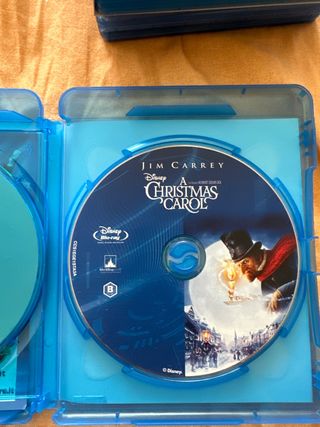 blue-ray Disney A christmas Carol