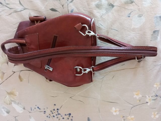 Mochila piel 100% Venecia.