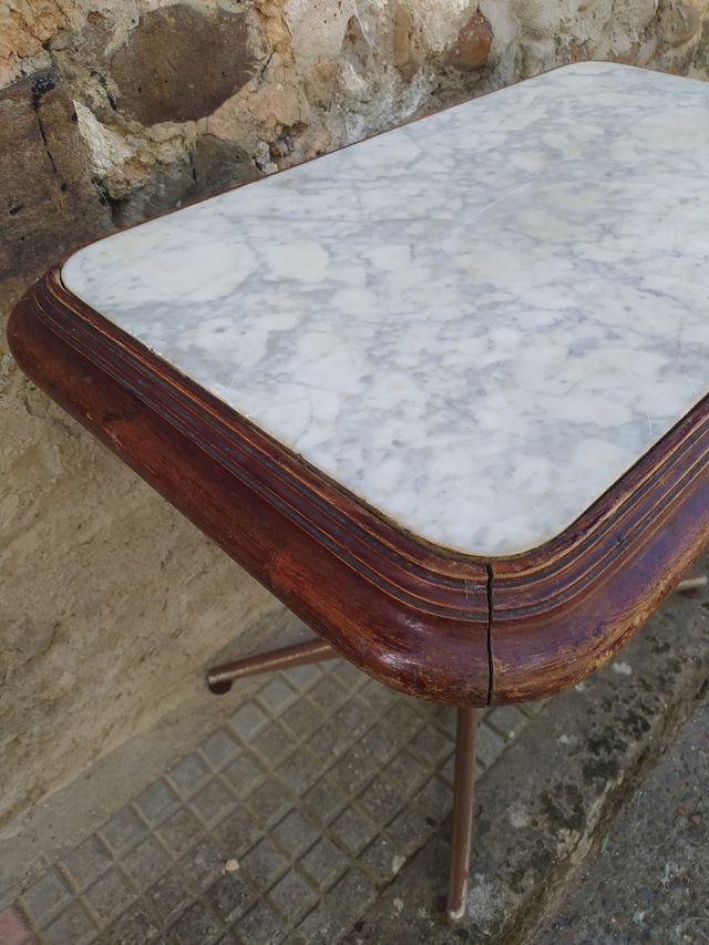 Mesa mármol vintage