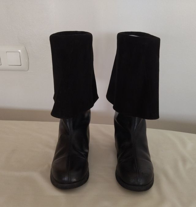 Botas negras niño Piratas