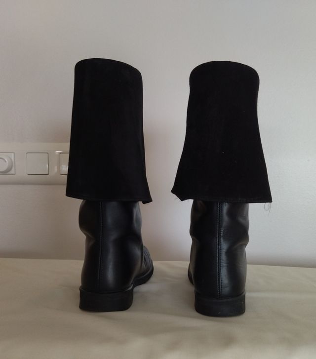 Botas negras niño Piratas