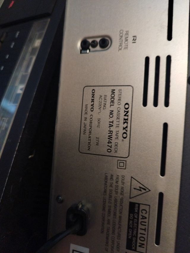 Platina de cassette onkio ta-rw470