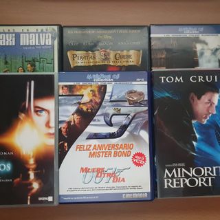 Lote 6 DVD Cine (Minority..., Los Otros, Señor..)