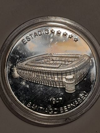 Monedas de 25 pesetas.