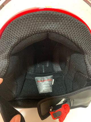 Casco jet para moto
