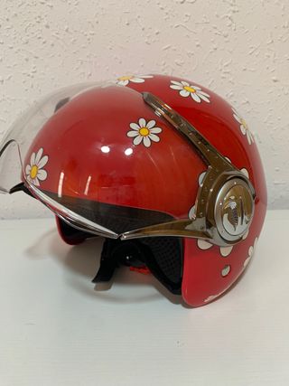 Casco jet para moto