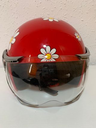 Casco jet para moto