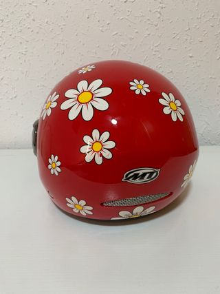 Casco jet para moto