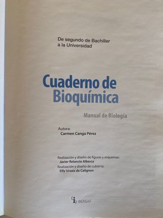 Cuaderno de Bioquímica