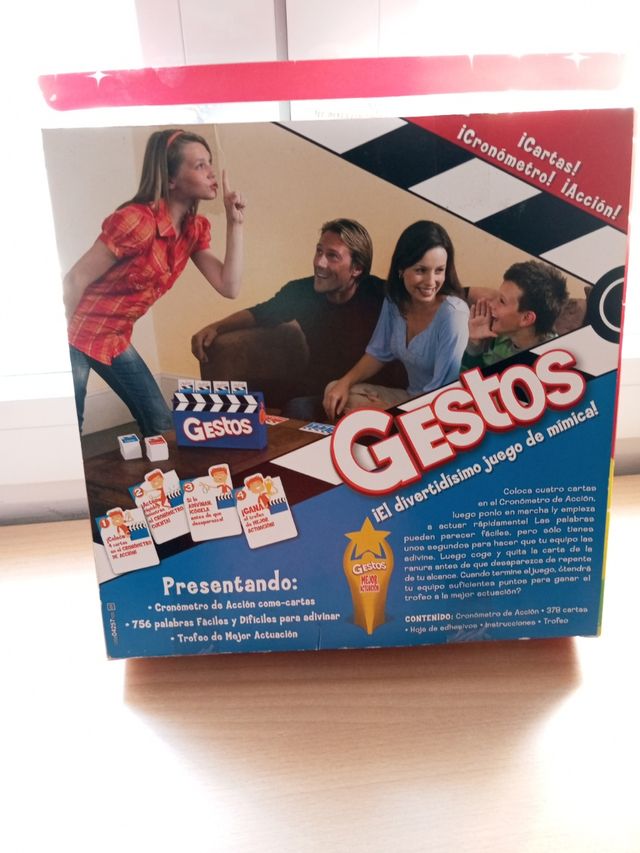 Gestos, juego de mesa