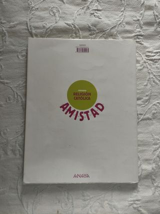 Libro Religión 5°primaria