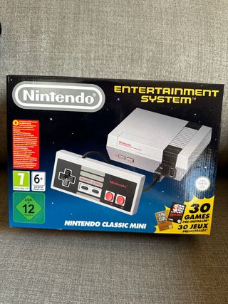 NES- Nintendo Classic Mini + Funda