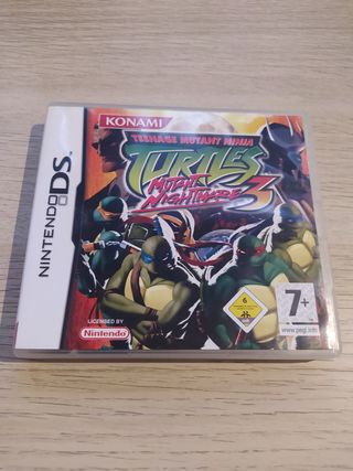 TMNT 3 Mutant Nightmare - Nintendo DS 