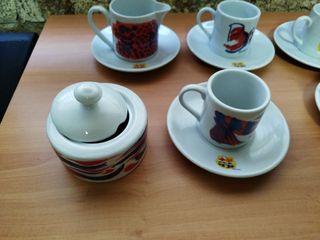 JUEGO DE CAFÉ FC BARCELONA
