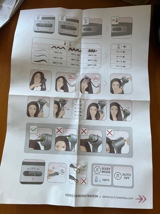 Rizador de pelo Rowenta So Curls Elite nuevo