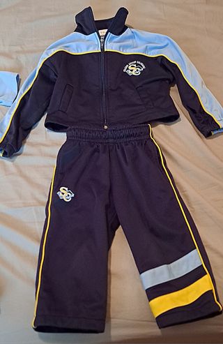 Uniforme SamerCalasanz jersey y chaq unisex 3 años